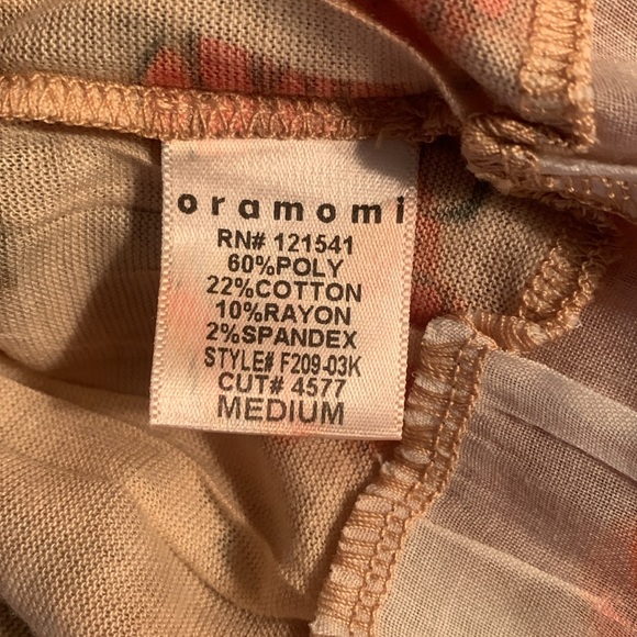 Dress plus a full bright orange under dress,like new, - Picture 5 of 8